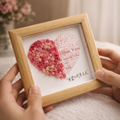 Everlasting Flower Photo Frame - "I Love You" in 58 Languages