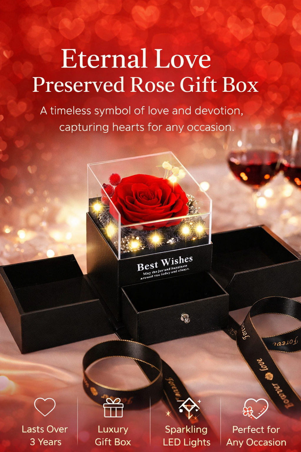 Preserved Flower Box